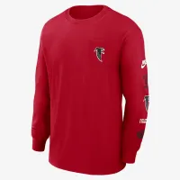 Atlanta Falcons Rewind Max90 Pocket мужские Nike NFL Long-Sleeve футболка цвет красный