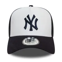 Шапка New Era Team Block Trucker New York Yankees 12380796 - белый Черная