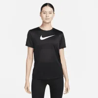 Nike женская Dri-FIT Graphic футболка цвет черный