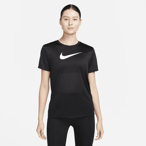 Nike женская Dri-FIT Graphic футболка цвет черный