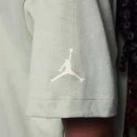 Nike Jordan Big детские Ring Stack футболка цвет зеленый