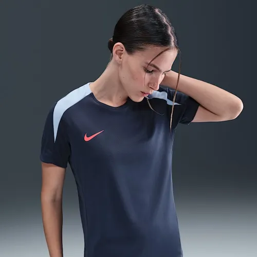 Nike Strike жіноча Dri-FIT Short-Sleeve Soccer Top блакитний