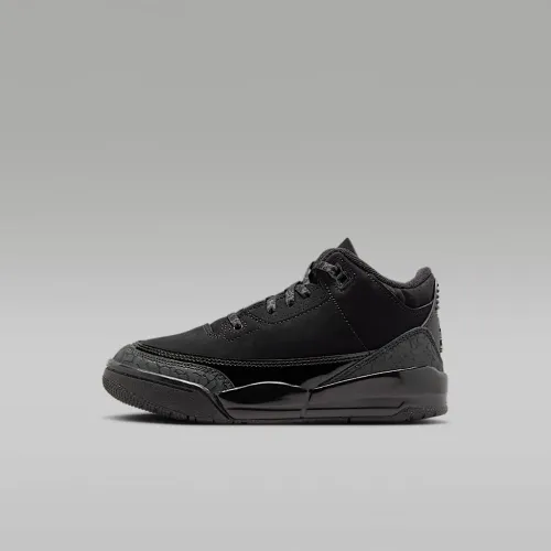 Nike Jordan 3 Retro Little дитячі Кросівки колір чорний
