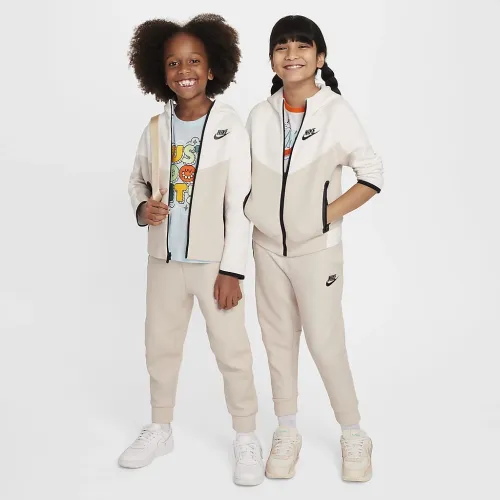 Nike Sportswear Tech Fleece Full-Zip комплект Little Kids 2-Piece Толстовка з капюшоном комплект колір білий