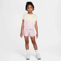 Nike Dri-FIT Little детские Wild Flower 2-Piece Tempo набор цвет белый