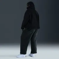 Nike Sportswear Club Fleece жіноча Mid-Rise Wide Leg Cozy Pants (великі розміри) колір зелений