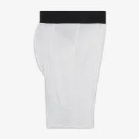 Nike Pro Big детские (для мальчиков) Dri-FIT шорты (Extended Size) цвет белый