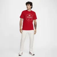 USA Premium Essential Icon мужские Nike футболка цвет красный
