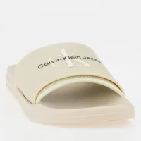 Шлёпанцы Calvin Klein Slide Monogram TPU YM0YM00361-0K9 - Бежевый