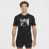 Nike чоловічі Dri-FIT Running футболка колір чорний