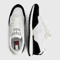 Кроссовки Tommy Jeans Runner EM0EM01167-BDS -  Бело-Черные