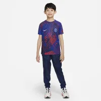 Paris Saint-Germain Big дитячі Nike Dri-FIT Pre-Match Soccer Top блакитний