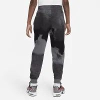 Nike Club Fleece Big дитячі Printed Joggers колір чорний