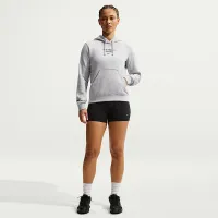 Nike женская Wrestling Pullover Толстовка с капюшоном цвет серый