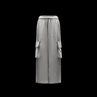 Nike Sportswear жіноча Low-Rise оверсайз French Terry Open-Hem Pants колір сірий