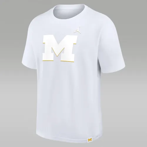 Michigan Wolverines Statement Max90 чоловічі Nike College футболка колір білий