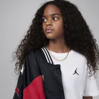Nike Jordan MJ Brooklyn Essentials Big детские футболка цвет белый