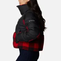 Куртка Columbia Leadbetter Point Sherpa Hybrid Puffer 1955243011 - чорно-червона