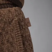Nike Air Jordan жіноча Knit Pants колір коричневий