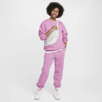 Nike Sportswear Club Fleece Big дитячі Loose Pants Pink