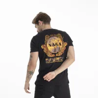 Футболка Alpha Industries NASA Davinci T 13650803 -  Черная