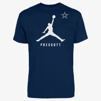Nike NFL Dallas Cowboys D4K (Dak Prescott) чоловічі футболка блакитний