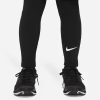 Nike Pro Dri-FIT Big дитячі (для хлопчиків) Tights колір чорний