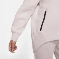 Nike Sportswear Tech Fleece жіноча оверсайз Full-Zip Толстовка з капюшоном Cape колір фіолетовий