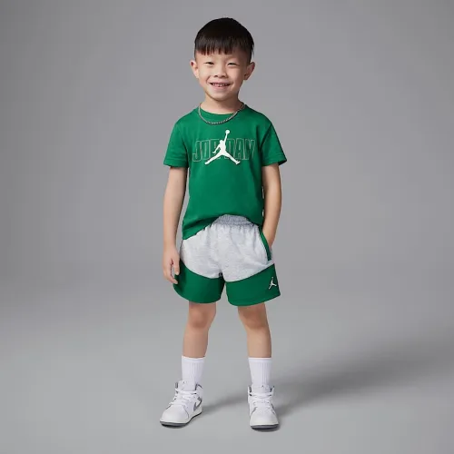 Nike Jordan Toddler 2-Piece Stacked Mixed набор цвет серый