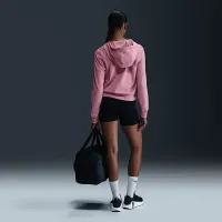Nike Dri-FIT One жіноча Full-Zip French Terry Толстовка з капюшоном Pink