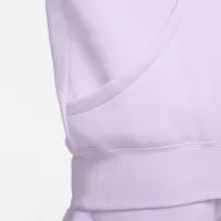 Nike Sportswear Phoenix Fleece жіноча оверсайз Pullover Толстовка з капюшоном колір фіолетовий