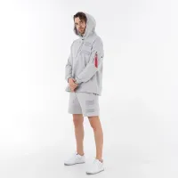 Шорты Alpha Industries Patch Short LF 136360666 - Серые