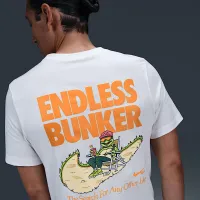 Nike чоловічі для гольфу футболка колір білий