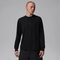 Nike Jordan Sport мужские Dri-FIT для гольфа Long-Sleeve Mock Neck свитшот цвет черный