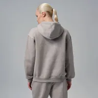 Nike Jordan Brooklyn Fleece женская Pullover Толстовка с капюшоном цвет серый