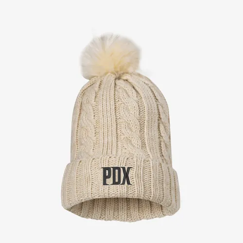 Portland Thorns FC Nike NWSL Knit Beanie колір коричневий