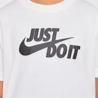 Nike Sportswear Big дитячі футболка колір білий
