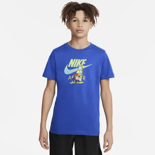 Nike Sportswear Big дитячі футболка блакитний
