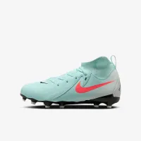 Nike Jr. Phantom Luna 2 Academy Little/Big дитячі MG футбольні бутси колір зелений