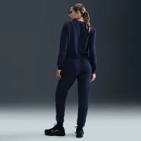 Nike Sportswear Chill Terry жіноча Slim З високою талією French Terry Sweatpants блакитний