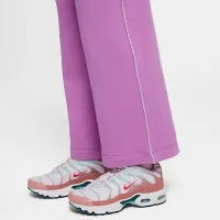 Nike Essentials Little детские French Terry Wide Leg Pants цвет фиолетовый