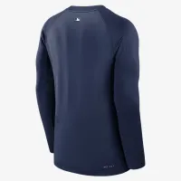 Seattle Mariners Authentic Collection Game Time мужские Nike Dri-FIT MLB Pullover Crew синий
