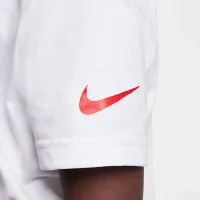 Nike Little дитячі блакитнийprint футболка колір білий