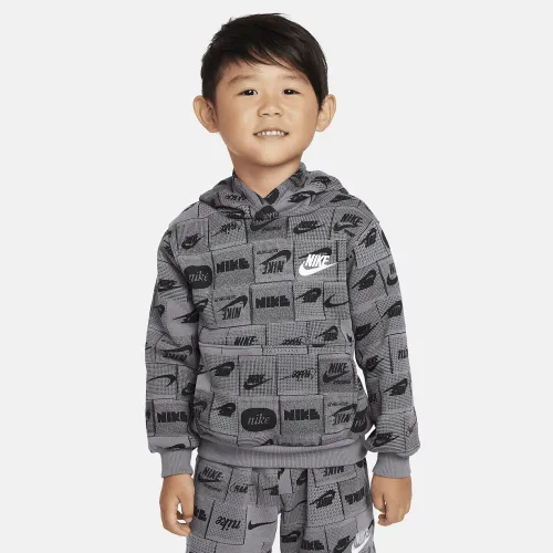 Nike Sportswear Club Toddler Толстовка з капюшоном колір сірий
