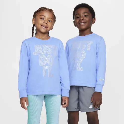 Nike Shine Little детские Long Sleeve футболка синий