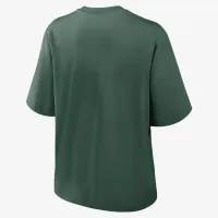 цвет зеленый Bay Packers Boxy женская Nike NFL футболка цвет зеленый