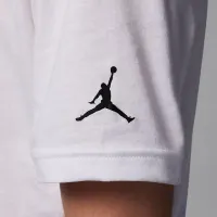 Nike Jordan Big дитячі Embroideколір червоний Logo футболка колір білий