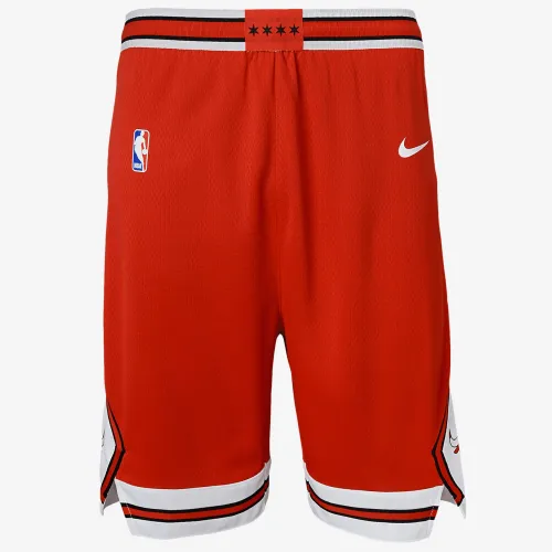Chicago Bulls Icon Edition Big детские Nike Dri-FIT NBA Swingman шорты цвет красный