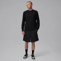 Nike Jordan Sport мужские Dri-FIT для гольфа Long-Sleeve Mock Neck свитшот цвет черный