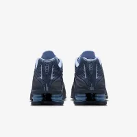 Nike Shox R4 Big детские (для мальчиков) Кроссовки синий